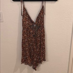 Skylar + Madison floral romper